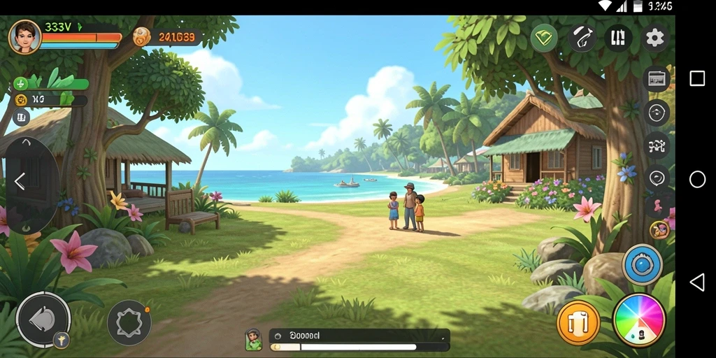 Tampilan gameplay <strong>333V</strong> yang penuh warna dan menyenangkan.