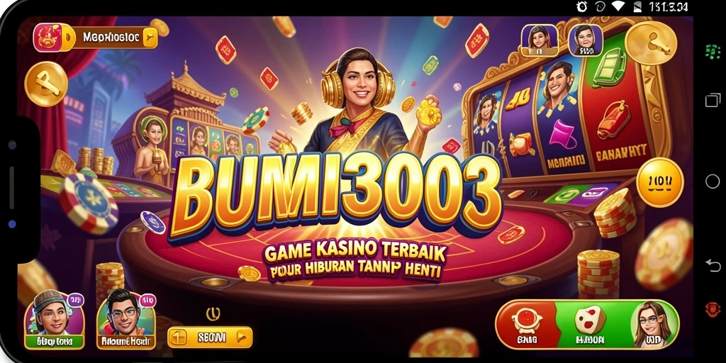 Tampilan gameplay BUMI303 yang seru dan menarik.