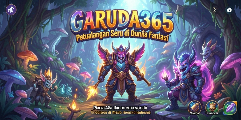 Tampilan menakjubkan dari pertempuran dalam GARUDA365.