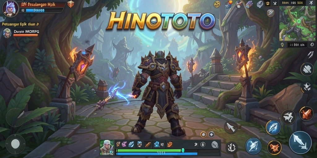 Tampilan gameplay HINOTOTO yang memukau dan penuh aksi.