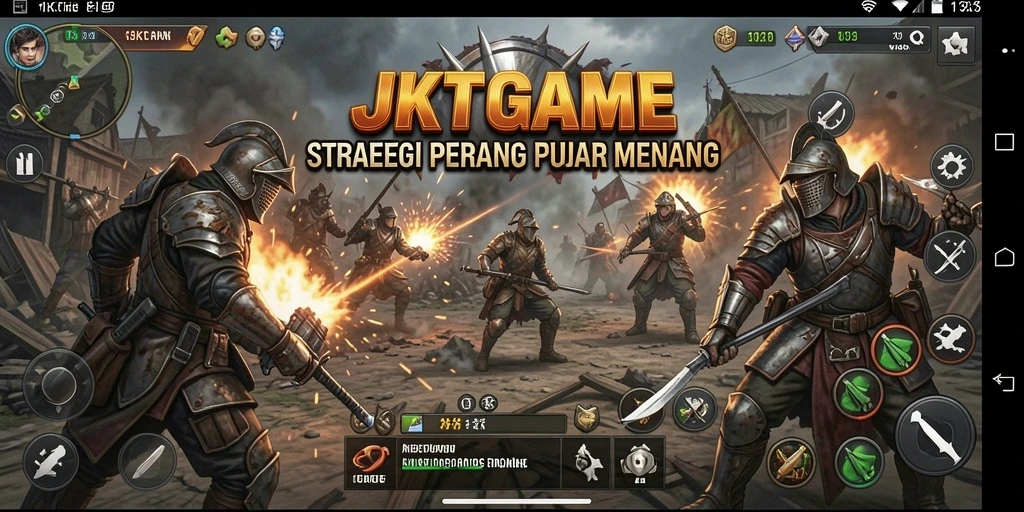 Tampilan gameplay JKTGAME yang menarik dan menantang strategi.