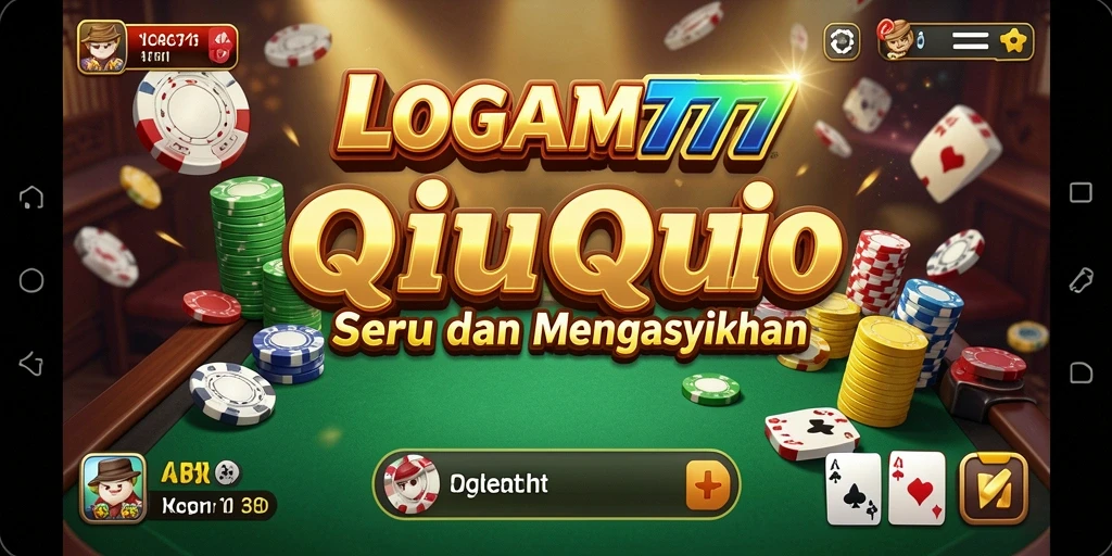 Gameplay seru QiuQiu di LOGAM777.