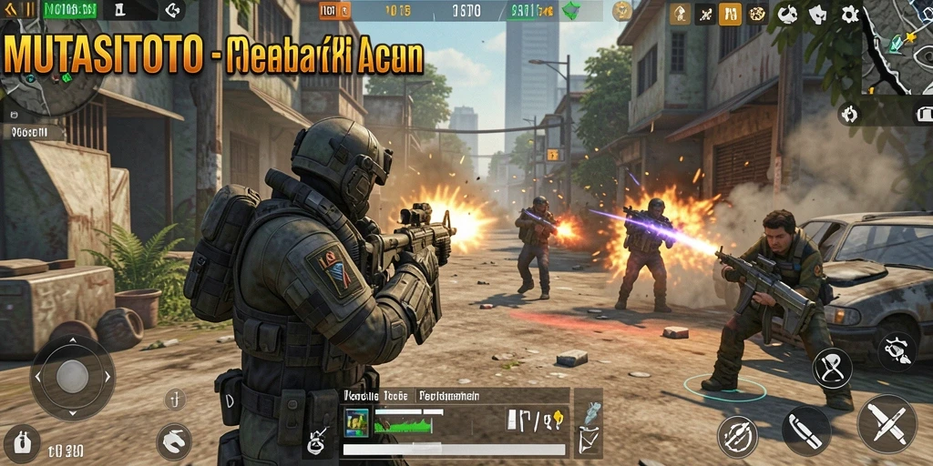 Menampilkan aksi seru dalam gameplay <strong>MUTASITOTO</strong> yang menegangkan.