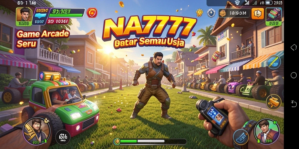 Screenshot gameplay NA777 yang penuh aksi dan tantangan seru.