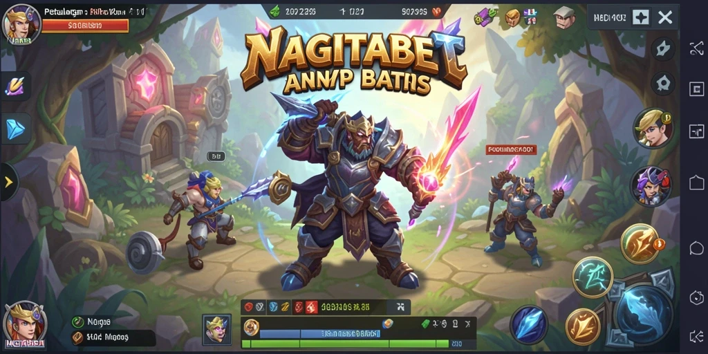 Tampilan gameplay NAGITABET dengan grafis menakjubkan.