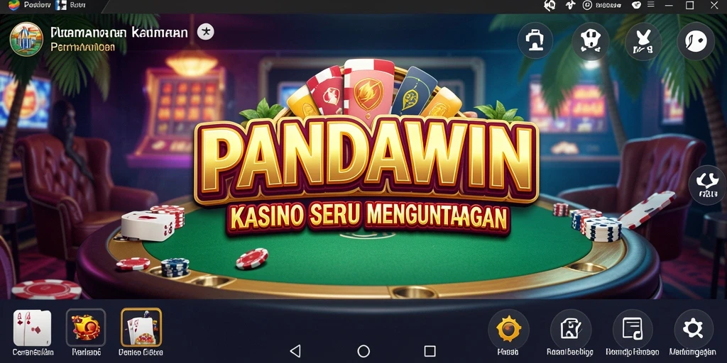Tampilan permainan yang seru dan mengasyikkan di PANDAWIN.