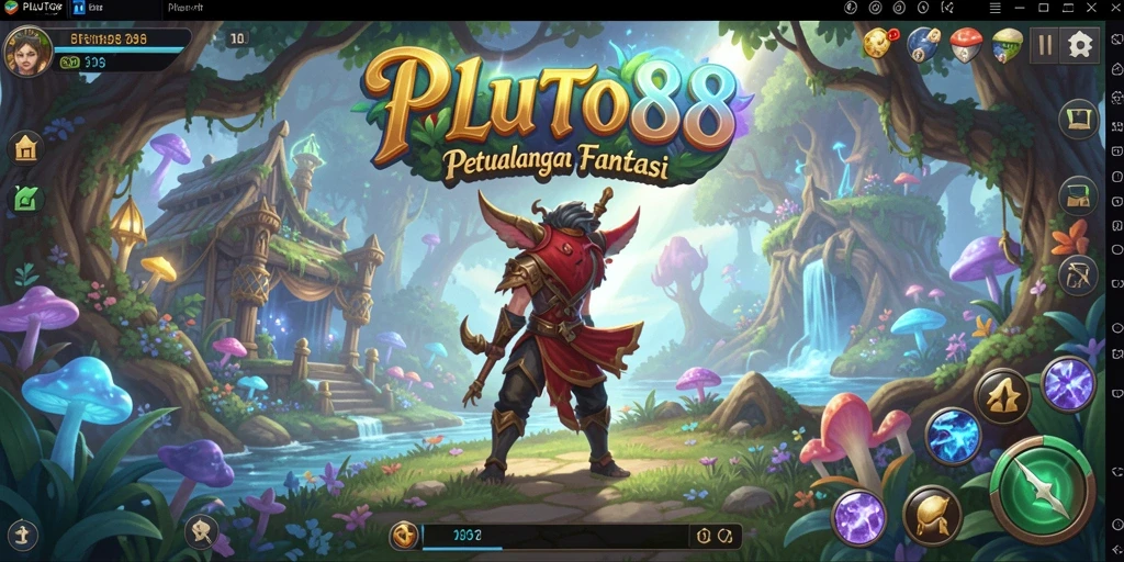 Screenshot dari gameplay <strong>PLUTO88</strong> menunjukkan petualangan seru dan grafis menawan.
