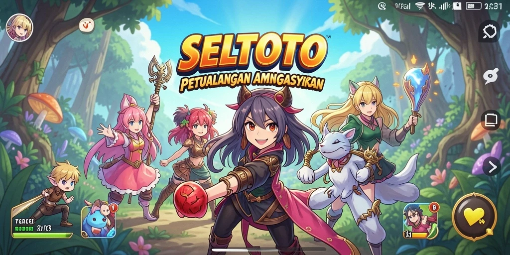 Tampilan gameplay yang menarik dan penuh aksi dalam SELTOTO.