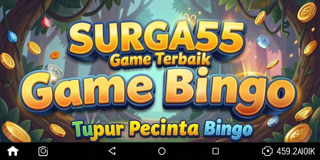 Screenshot gameplay SURGA55 yang menampilkan suasana permainan Bingo yang seru.