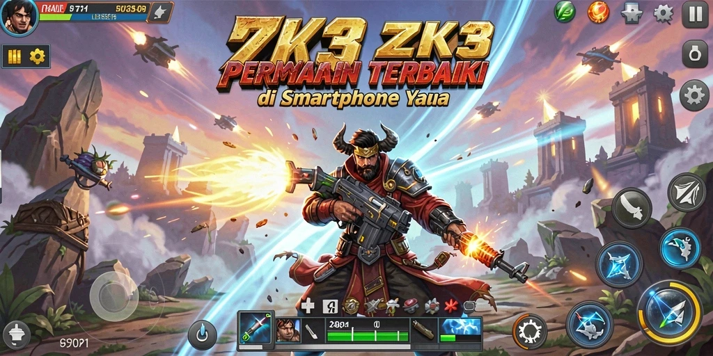 Tampilan menegangkan dari pertempuran strategi di ZK3.